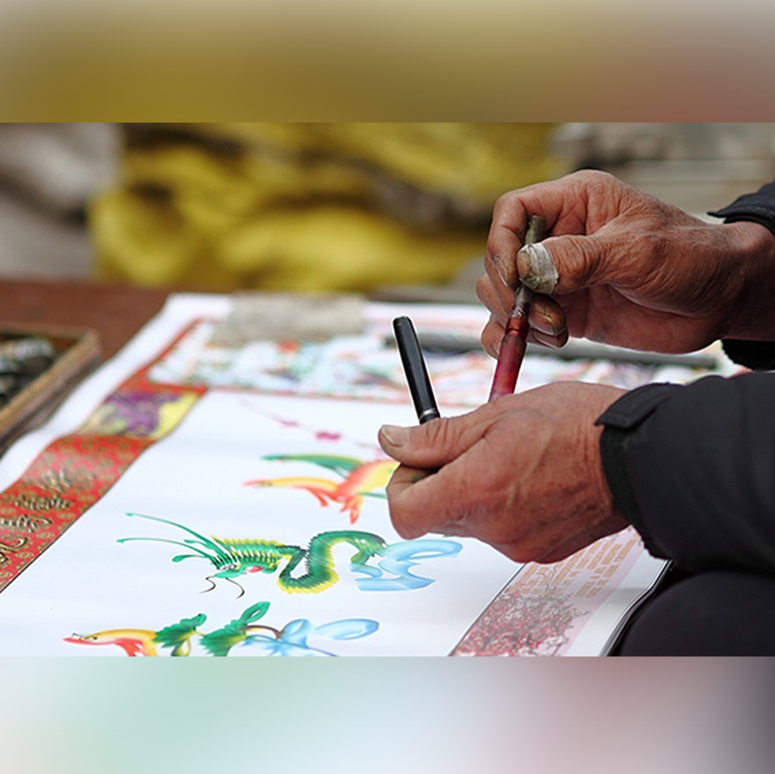 Customized Name Painting(Chinese Heritage Art Print)