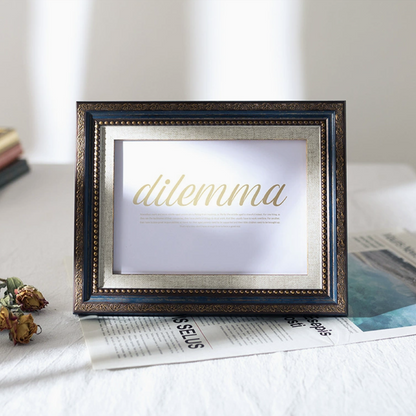 Original design-name painting（ frame-can be hung/placed)