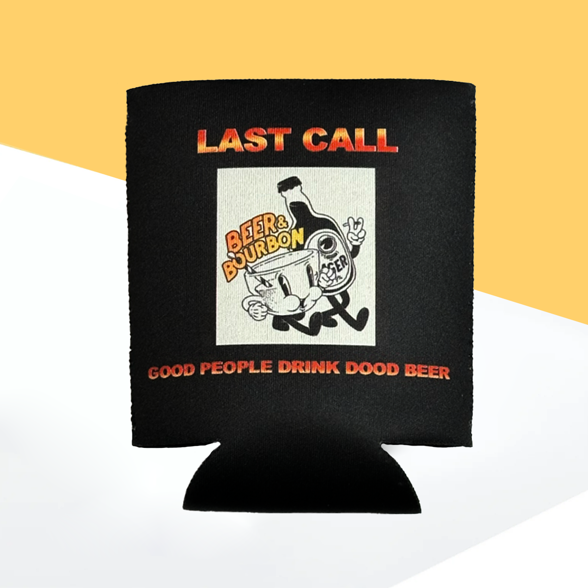 "Last Call" Can Sleeve｜Emotional Support Beer Can Sleeve Holder｜Funny & Reusable｜Non-Slip｜Bar Pub Night｜Funny Gifts for Men Dad Husband｜Man Gift Set｜Collapsible Can Coolers