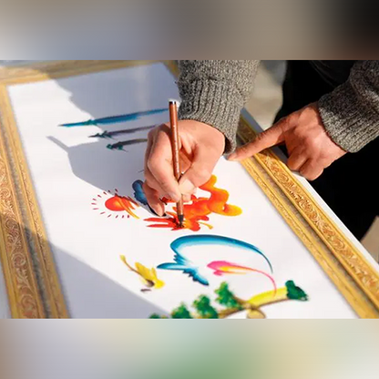 Customized Name Painting（Chinese Heritage Art Print）